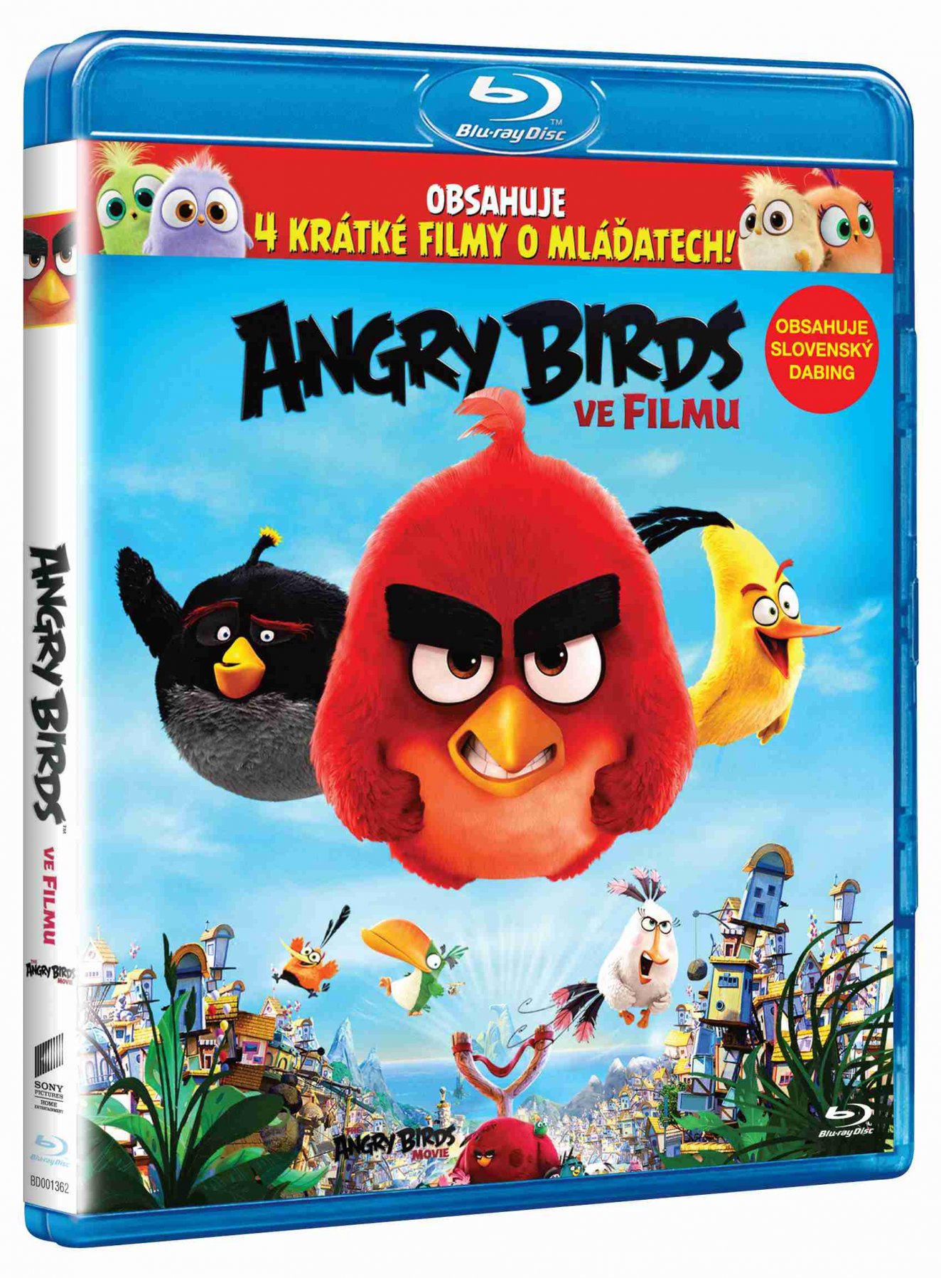 detail Angry Birds ve filmu - Blu-ray 3D + 2D