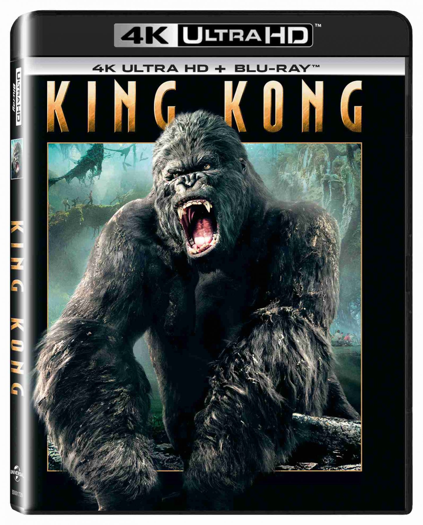 detail King Kong - 4K Ultra HD Blu-ray + Blu-ray (2BD) prodloužená verze