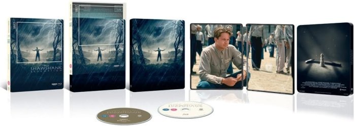 detail Vykoupení z věznice Shawshank - 4K Ultra HD BD Steelbook Vault sběratelská edice