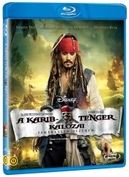Piráti z Karibiku: Na vlnách podivna - Blu-ray (maďarský obal)