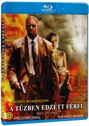 Muž v ohni - Blu-ray (maďarský obal)