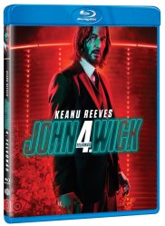 John Wick: Kapitola 4 - Blu-ray (maďarský obal)