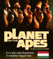 Planeta opic 1-5 kolekce - Blu-ray 5BD (maďarský obal)