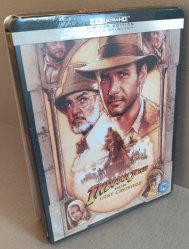 Indiana Jones a Poslední křížová výprava - 4K + BD Steelbook (bez CZ) OUTLET