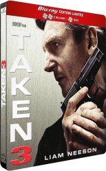 96 hodin: Zúčtování - Blu-ray prodloužená verze Steelbook (bez CZ) 2BD