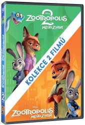 Zootropolis: Město zvířat 1+2 kolekce - 2DVD
