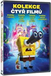 SpongeBob kolekce 4 filmů - 4DVD