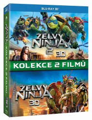Želvy Ninja (3D+2D) / Želvy Ninja 2 (3D) - Blu-ray 3D