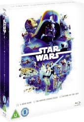 Star Wars 4-6: Nová naděje / Impér. vrací úder / Návrat Jediů - Blu-ray (bez CZ)