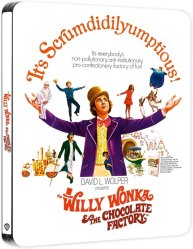 Pan Wonka a jeho čokoládovna - 4K Ultra HD Blu-ray + BD Steelbook (bez CZ)