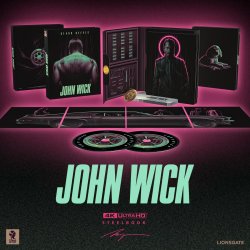 John Wick - Titans Of Cult Limited Edition Steelbook 4K Ultra HD + BD (bez CZ)