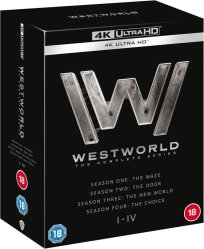 Westworld 1-4 kolekce (1-2 s CZ + 3-4 bez CZ) - 4K Ultra HD Blu-ray