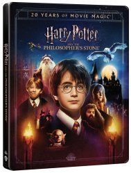 Harry Potter a Kámen mudrců 20. výročí - 4K+BD+BD Magical movie mode Steelbook