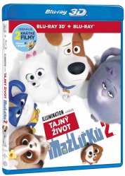 Tajný život mazlíčků 2 - Blu-ray 3D + Blu-ray (2BD)