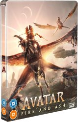 Avatar: Oheň a popel - Blu-ray 3D + 2D Steelbook (bez CZ)
