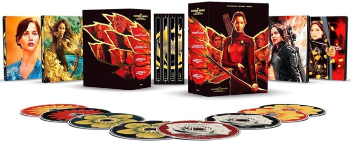 detail Hunger Games 1-4 kolekce - 4K Ultra HD Blu-ray + Blu-ray Steelbook (bez CZ)