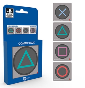 detail Podtácky PlayStation - set 4ks, korek