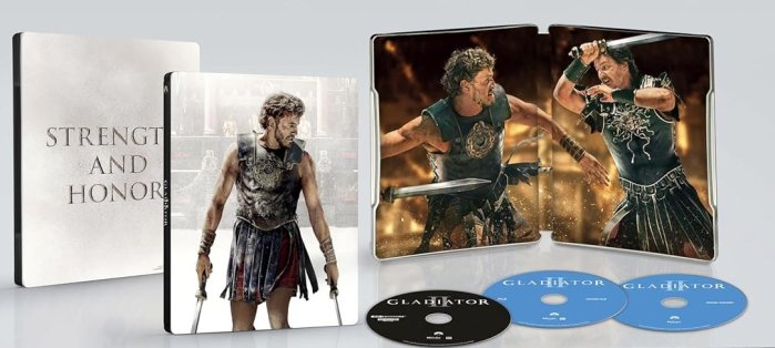 detail Gladiátor II - 4K Ultra HD BD + Blu-ray + BD bonus Steelbook