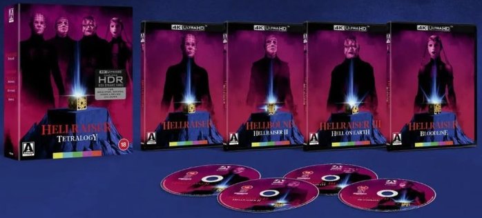detail Hellraiser Tetralogy (1-4) - 4K Ultra HD Blu-ray (bez CZ)