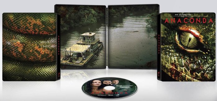 detail Anakonda (1997) - 4K Ultra HD Blu-ray Steelbook (bez CZ)