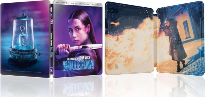 detail Balerína - 4K Ultra HD Blu-ray + Blu-ray Steelbook (bez CZ)