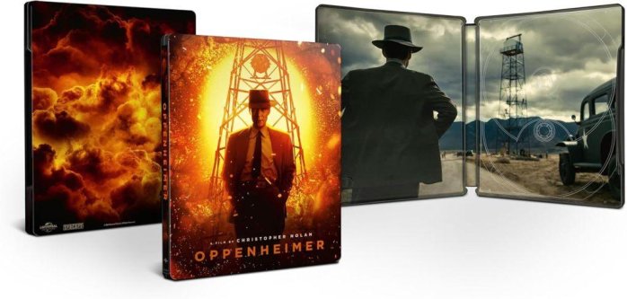 detail Oppenheimer - Ultimate Collectors Edition Steelbook 4K UHD + Blu-ray (bez CZ)