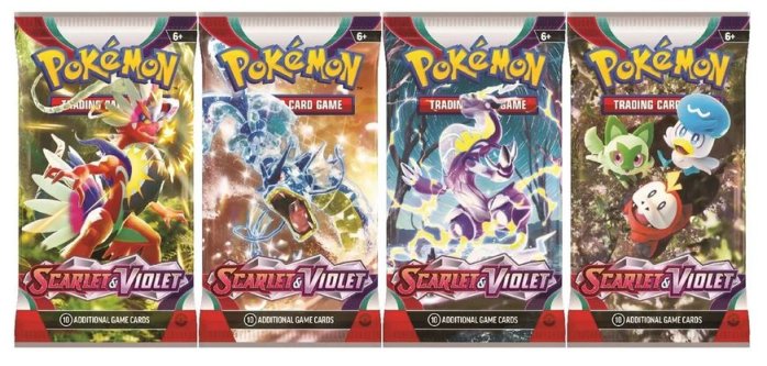 detail Pokémon TCG: Scarlet and Violet - 10 sběratelských karet