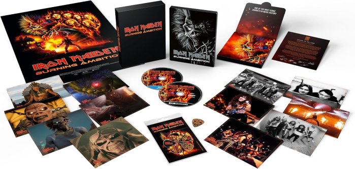 detail Iron Maiden: Burning Ambition - Limit.Collec.Edition Steelbook 4K + BD bez CZ