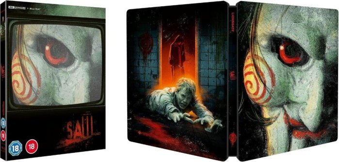 detail Saw: Hra o přežití - 4K Ultra HD + Blu-ray Steelbook (bez CZ)