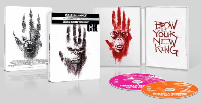 detail Godzilla x Kong: Nové impérium - 4K Ultra HD Blu-ray + Blu-ray Steelbook 2BD