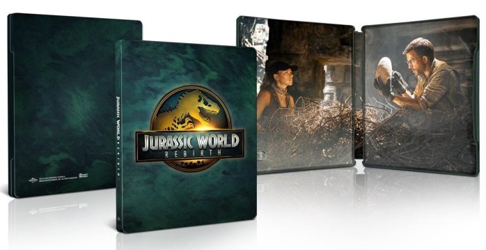 detail Jurský svět: Znovuzrození - 4K Ultra HD + BD Steelbook (bez CZ) Logo motiv