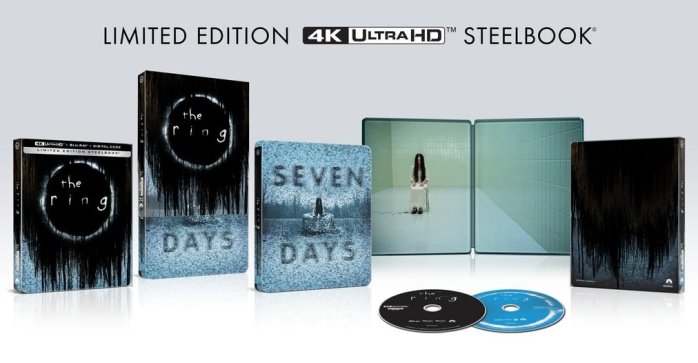detail The Ring - Steelbook Limited Collectors Edition 4K Ultra HD + Blu-Ray (bez CZ)