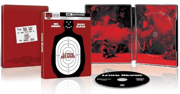 detail Smrtonosná zbraň Collectors Edition Steelbook - 4K (bez CZ) + BD (s CZ)