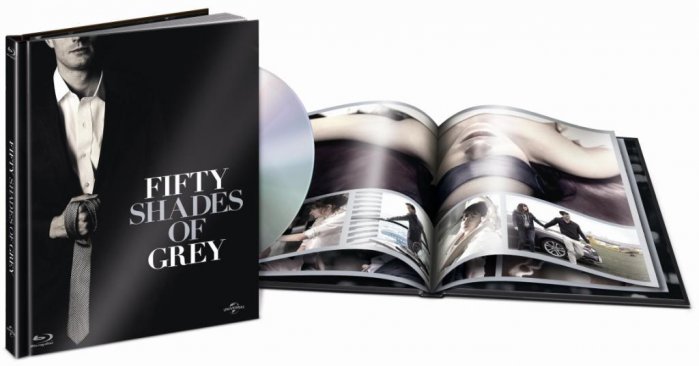 detail Padesát odstínů šedi - Blu-ray + DVD bonus Digibook