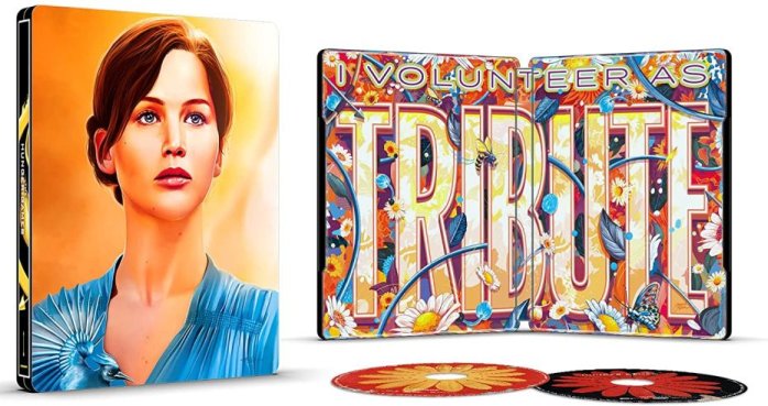 detail Hunger Games 1-4 kolekce - 4K Ultra HD Blu-ray + Blu-ray Steelbook (bez CZ)