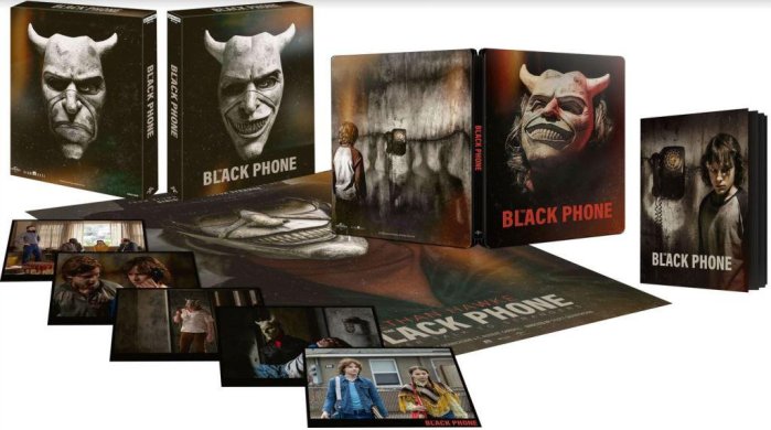 detail Černý telefon Limited Collectors Steelbook Edition - 4K UHD + Blu-ray (bez CZ)