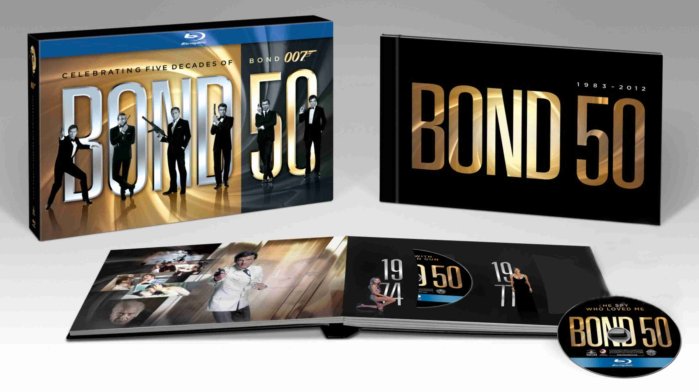 detail James Bond 50 kolekce - 23 Blu-ray (Edice k 50. výročí) - outlet