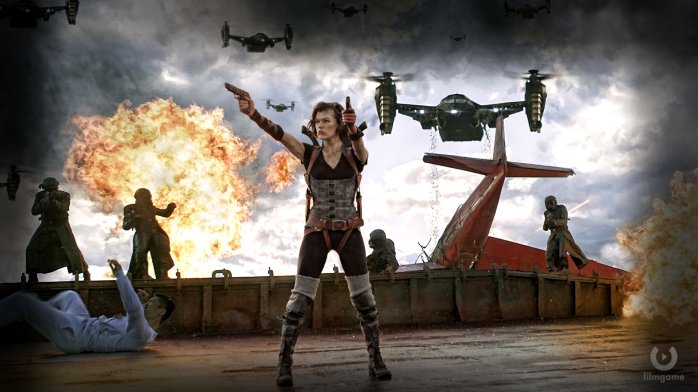 detail Resident Evil: Odveta - Blu-ray 3D + 2D