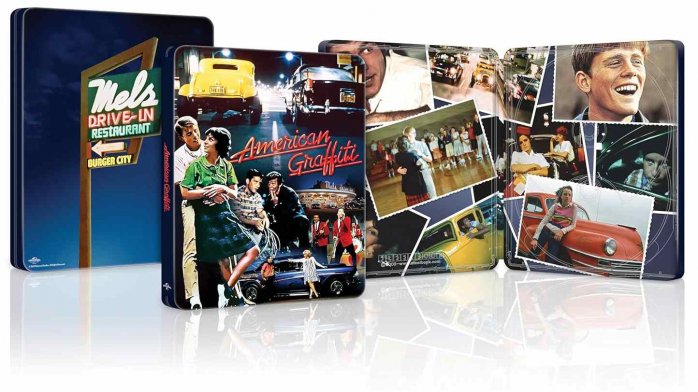 detail Americké graffiti - Edice k 50. výročí - 4K Ultra HD Blu-ray Steelbook