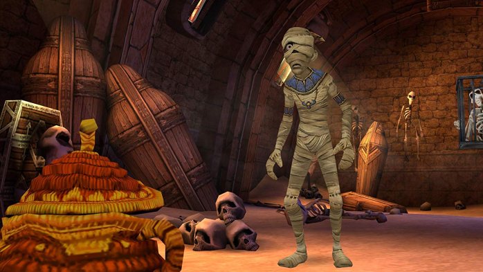 detail Sphinx and the Cursed Mummy - Switch