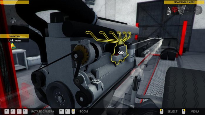 detail Truck Mechanic Simulator 2015 - PC