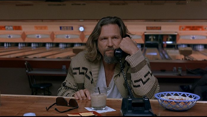 detail Big Lebowski - Blu-ray