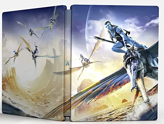 detail Avatar: The Way of Water - Blu-ray + BD bonus disk Steelbook Limitovaná edice