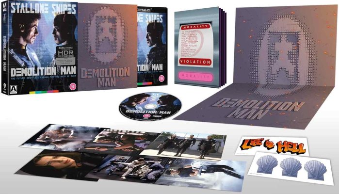 detail Demolition Man - 4K Ultra HD Blu-ray Limited Edition (bez CZ)