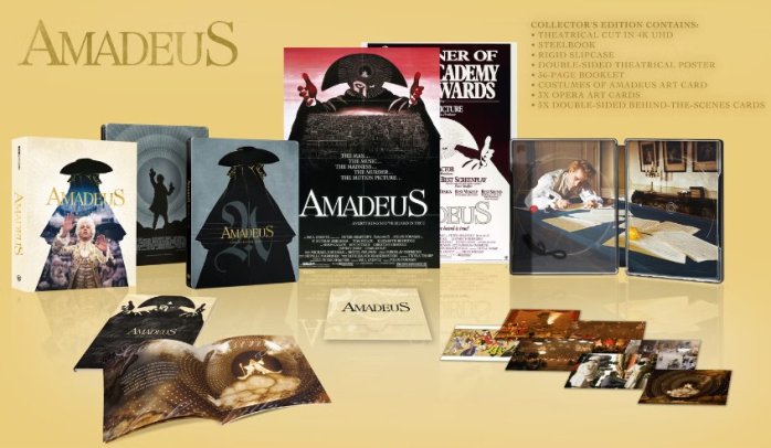 detail Amadeus - Limited Collectors Edition Steelbook 4K Ultra HD (bez CZ)