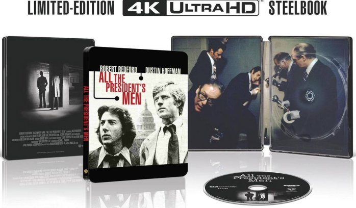 detail Všichni prezidentovi muži - 4K Ultra HD Blu-ray + Blu-ray Steelbook (bez CZ)