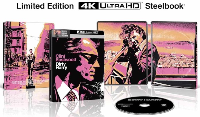detail Drsný Harry - Limited Edition Steelbook 4K Ultra HD + Blu-Ray (bez CZ)