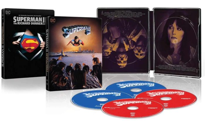 detail Superman II: Verze Richarda Donnera - 4K (bez CZ) + BD (s CZ) Steelbook