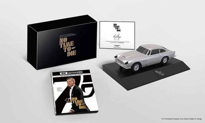 detail Není čas zemřít - 4K UHD Blu-ray + Reprodukce Aston Martin DB5