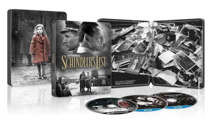 detail Schindlerův seznam 30. výročí - 4K UHD Steelbook sběratelská edice
